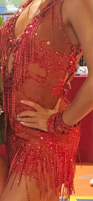 Vestido Baile Latino Abraham Martínez Rojo