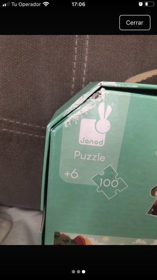 Puzzle Janod Paleolítico 100 piezas +6 años