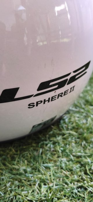 Casco Moto Jet LS2 Sphere II Blanco - Talla XL