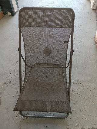 Silla plegable Lafuma gris