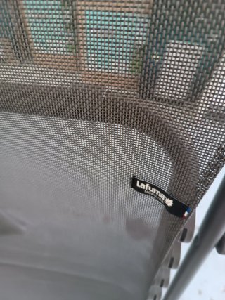 Silla plegable Lafuma gris