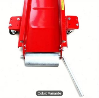 Soporte para moto rojo