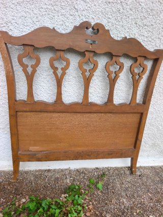 Cabeceros madera pino cama 90cm