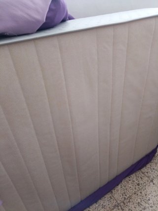 Somier, colchón y cabecero 105cm