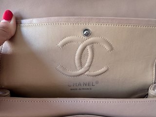 Bolso Chanel Piel Beige