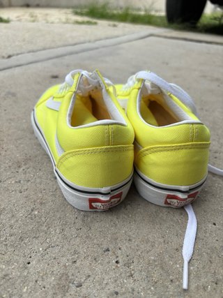 Vans amarillas talla 36.5