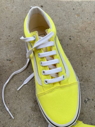 Vans amarillas talla 36.5