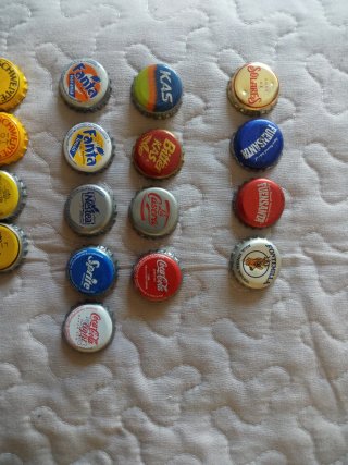 Lote chapas antiguas 1999 (36 unidades)