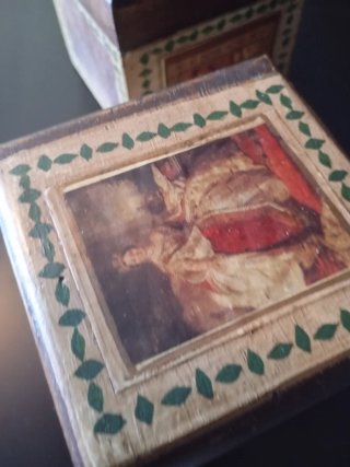 Cajas decorativas de madera (3 unidades)