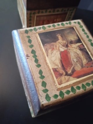 Cajas decorativas de madera (3 unidades)