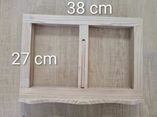 Atril sujetalibros de madera pino 3 ud iguales