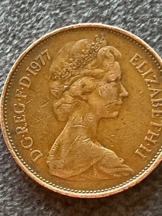 Moneda 2p 1977 Elizabeth II