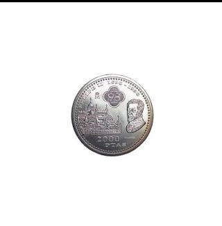 Colección monedas plata 2000 pts. 1994-2001