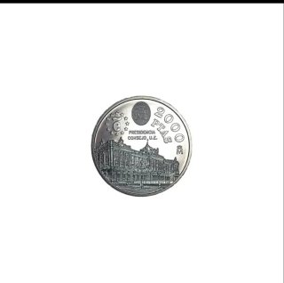 Colección monedas plata 2000 pts. 1994-2001