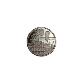 Colección monedas plata 2000 pts. 1994-2001