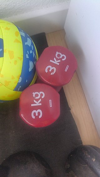 Pareja mancuernas Decathlon 3 kg - 6 kg total