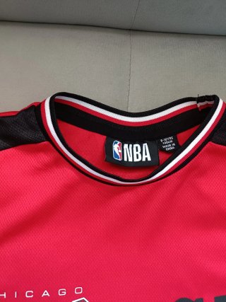 Camiseta NBA Chicago Bulls Roja Niños