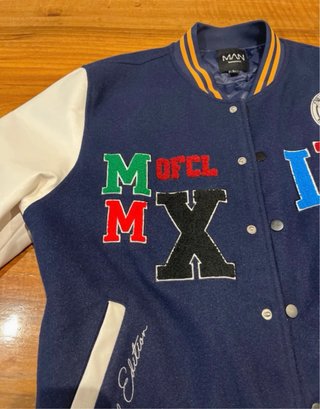 Chaqueta Universitaria MAN Talla M