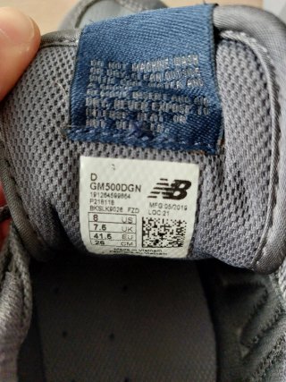 Scarpe New Balance 500 Grigie Tg 41.5