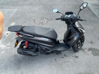 Moto MBP Morbidelli Scooter Negra