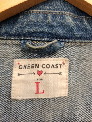 Cazadora vaquera GREEN COAST Talla L