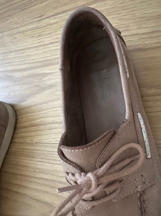 Zapatos náuticos beige/marrón