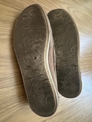 Zapatos náuticos beige/marrón