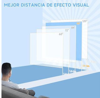 Pantalla Proyección Portátil 99