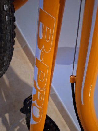 Bicicleta BPRO 20 Naranja + Casco