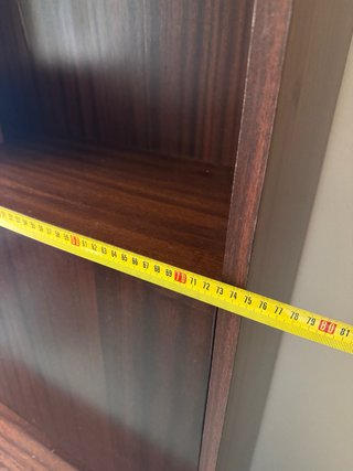 Mueble madera con cajones y escritorio