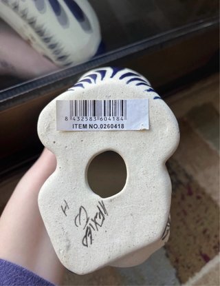 Figura Gato Cerámica Vintage Tonalá México