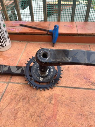 Bielas SRAM XX1 Eagle BB30 + Quarq