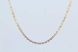 Cadena Hombre Fina Oro 18k Barbada Barrada.00274