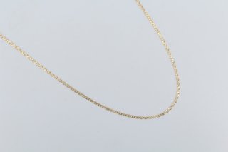 Cadena Hombre Fina Oro 18k Barbada Barrada.00274