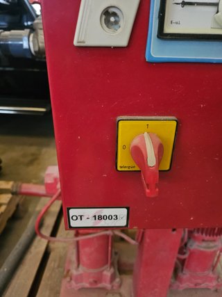 Depósito contraincendio 12000L con bomba