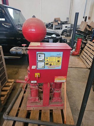 Depósito contraincendio 12000L con bomba