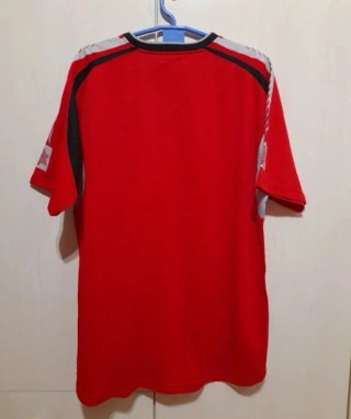 Camiseta Luanvi Talla XL Roja y Gris