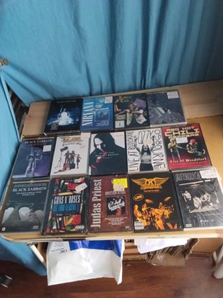 DVDs de Música Rock y Metal