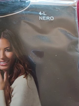 Collant Meri 50 Denari Nero 4/L