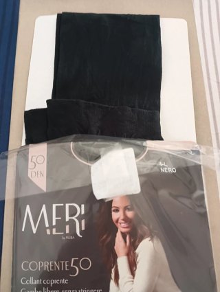 Collant Meri 50 Denari Nero 4/L