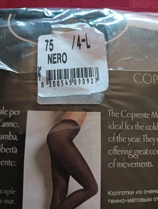 Collant Meri 50 Denari Nero 4/L