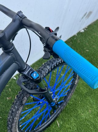 Bicicleta Rockrider ST120 Azul