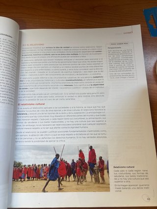 Libro Filosofía Anaya 1º Bachillerato