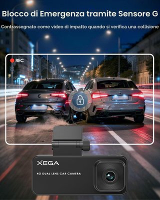 Dash cam 4G per auto NUOVA