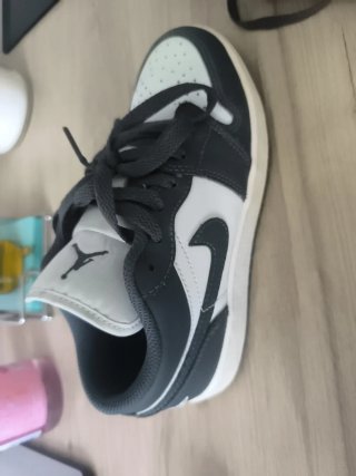 Zapatillas Jordan Air 1 Low Gris Blanco,originales