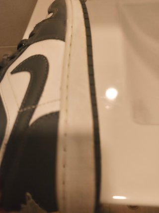 Zapatillas Jordan Air 1 Low Gris Blanco,originales