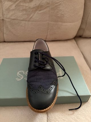 Zapatos comunión niño/niña azul marino