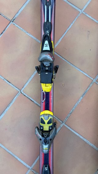 Esquís Salomon Prolink 185cm + Fijaciones