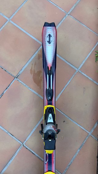 Esquís Salomon Prolink 185cm + Fijaciones