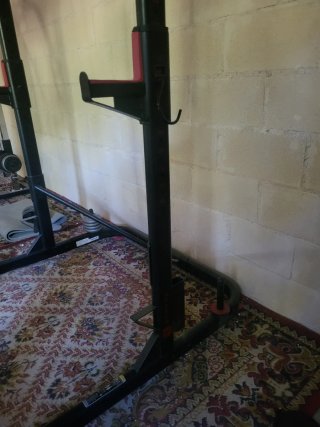 Rack de musculación domyos
